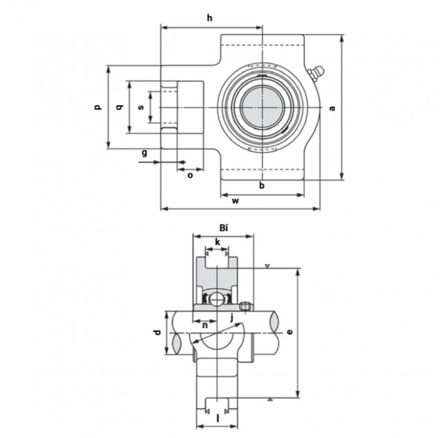 Подшипниковый узел UCT209 LIGHT TECHNIX Подшипниковый узел UCT209 LIGHT TECHNIX