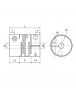 Муфта соединительная FC63-P2 (d=14 мм) TECHNIX